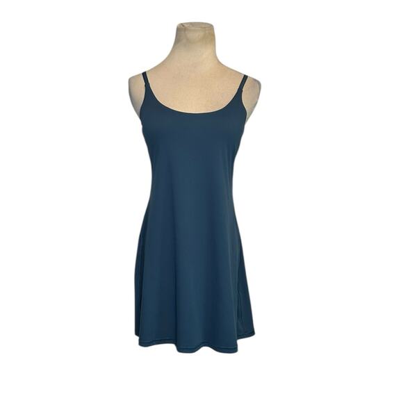 EWedoos blue built in shorts and bra tennis dress size Small - Picture 10 of 16